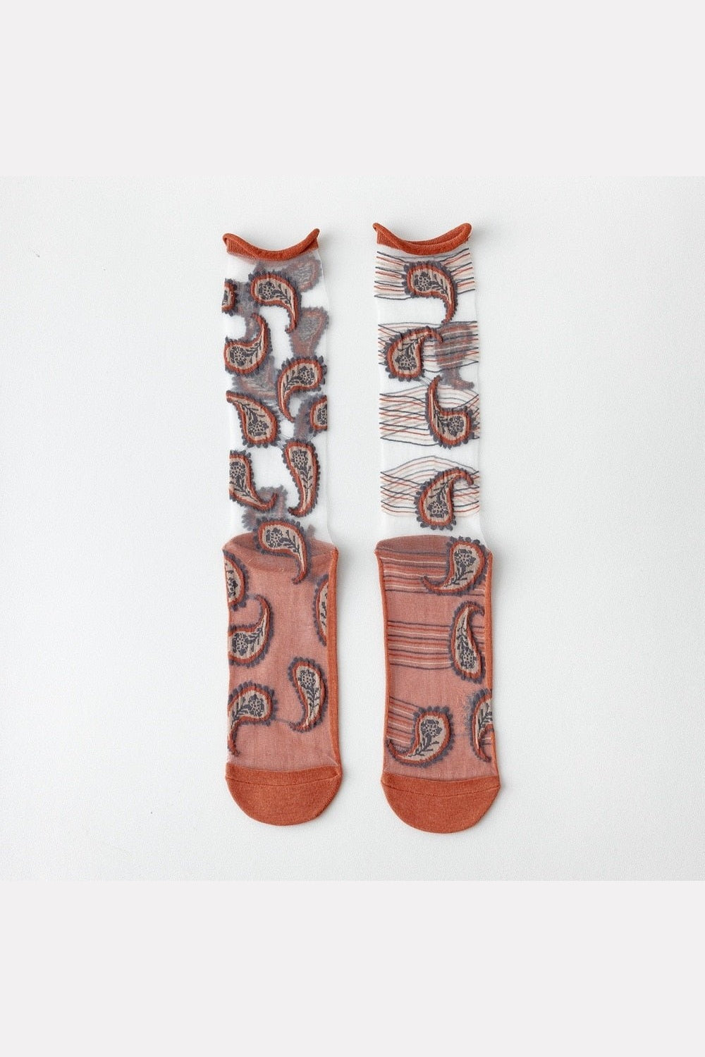 Y2k Indie Summer Socks