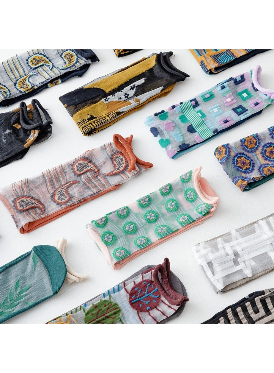 Y2k Indie Summer Socks