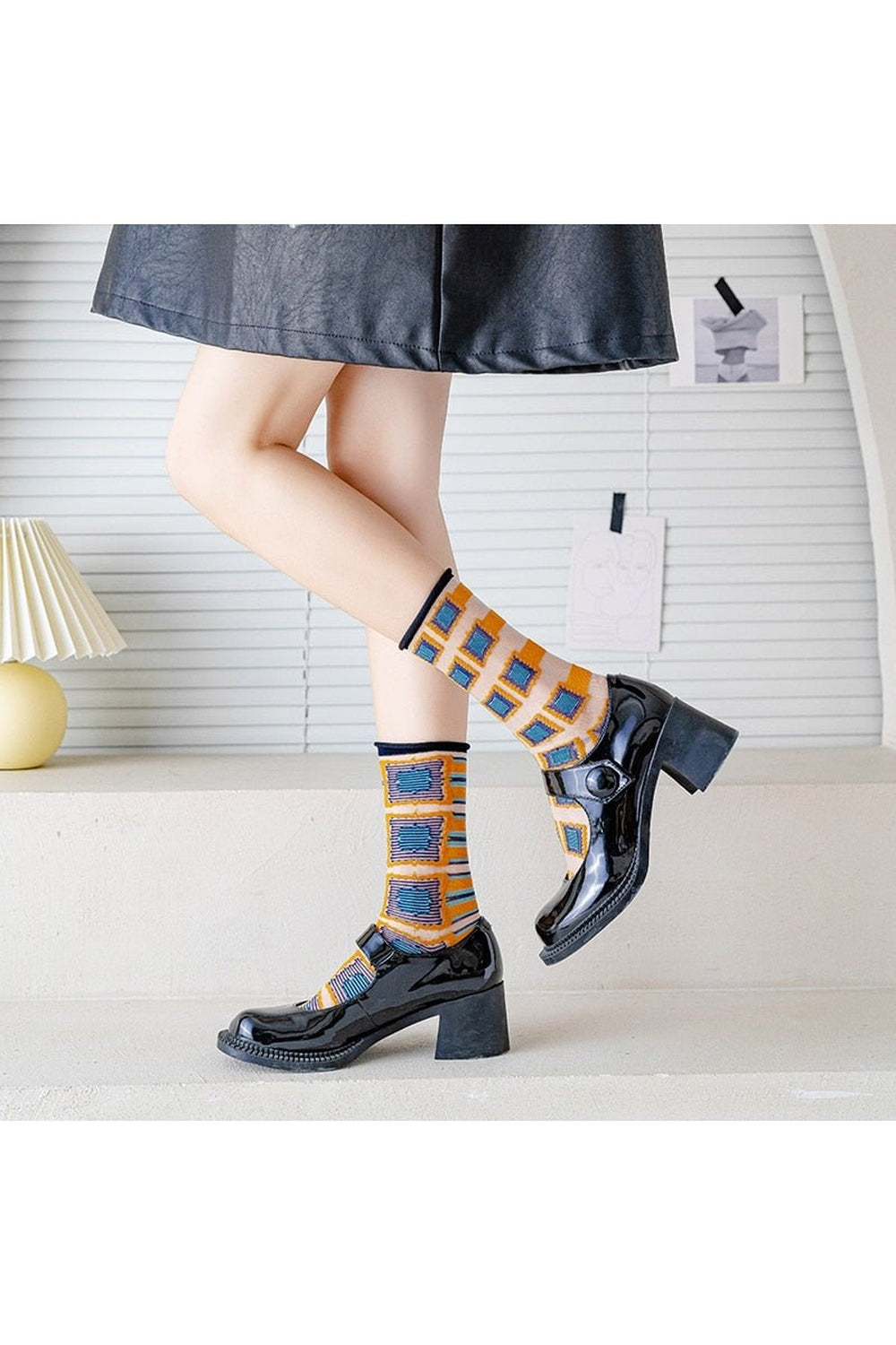 Y2k Indie Summer Socks