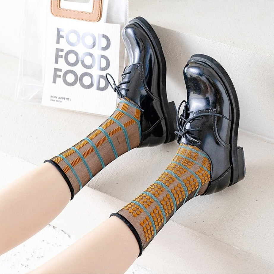 Y2k Indie Summer Socks