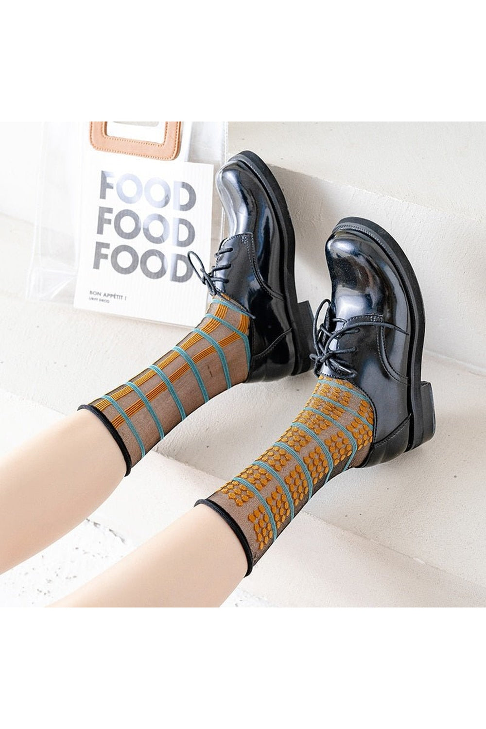 Y2k Indie Summer Socks