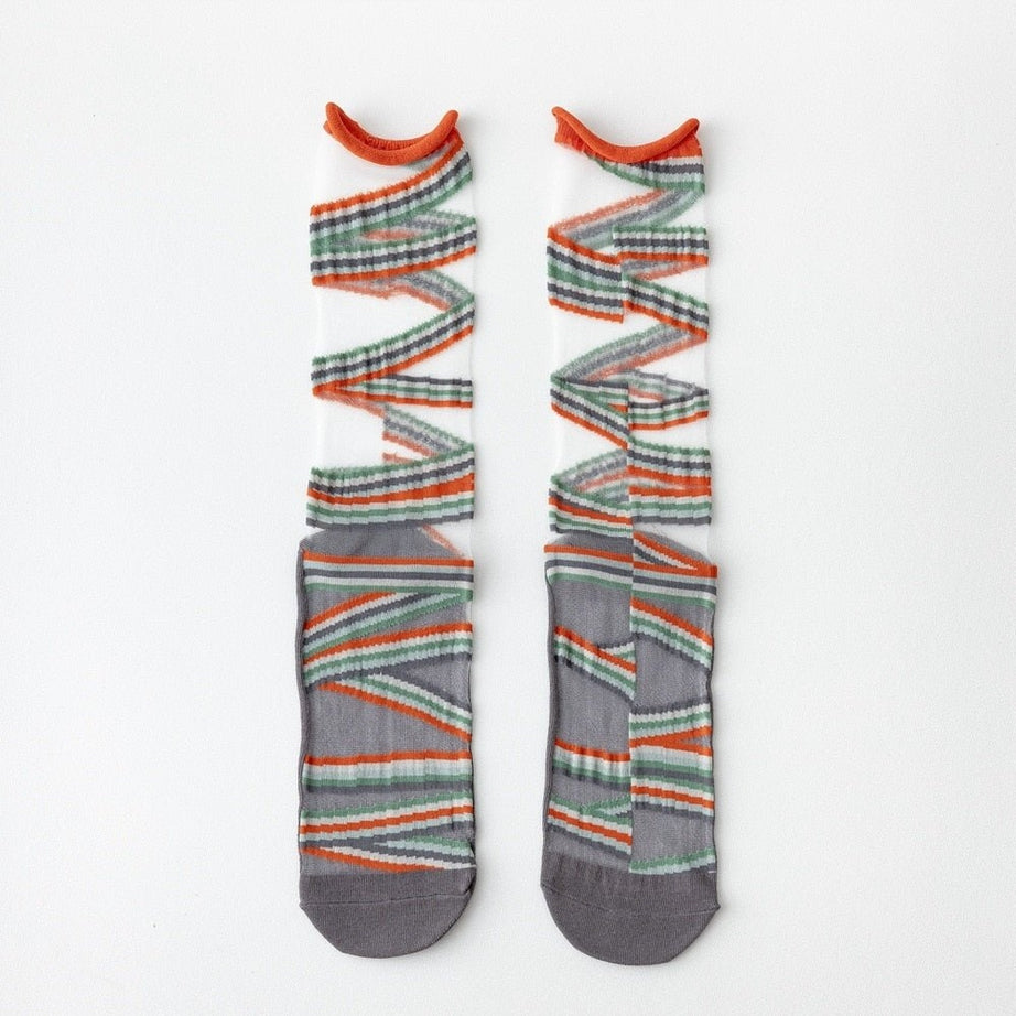 Y2k Indie Summer Socks