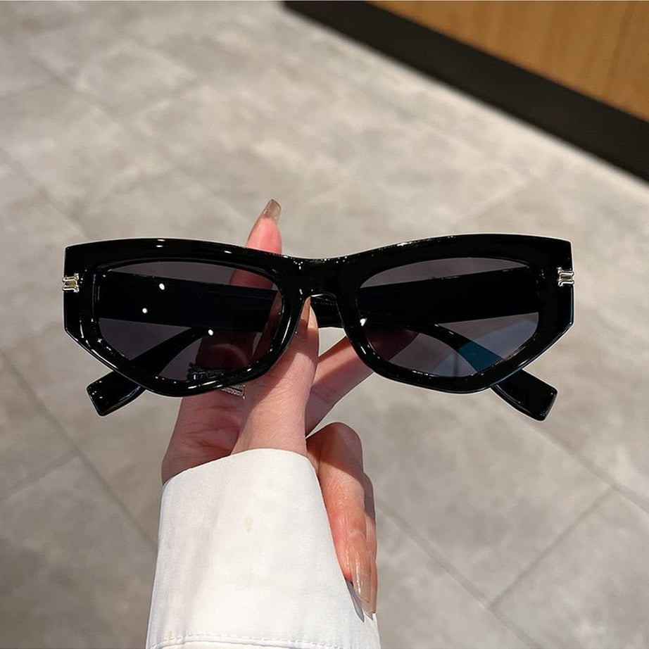 Y2k Irregular Gradient Cat Eye Sunglasses