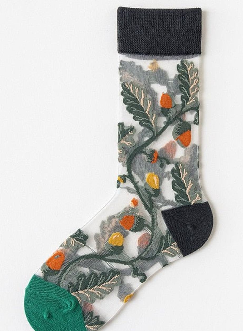 Y2k Jacquard Creative Socks