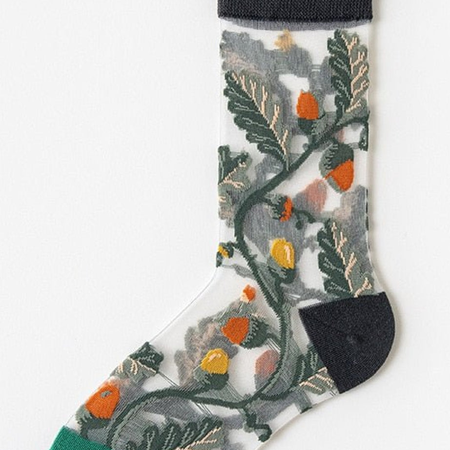 Y2k Jacquard Creative Socks