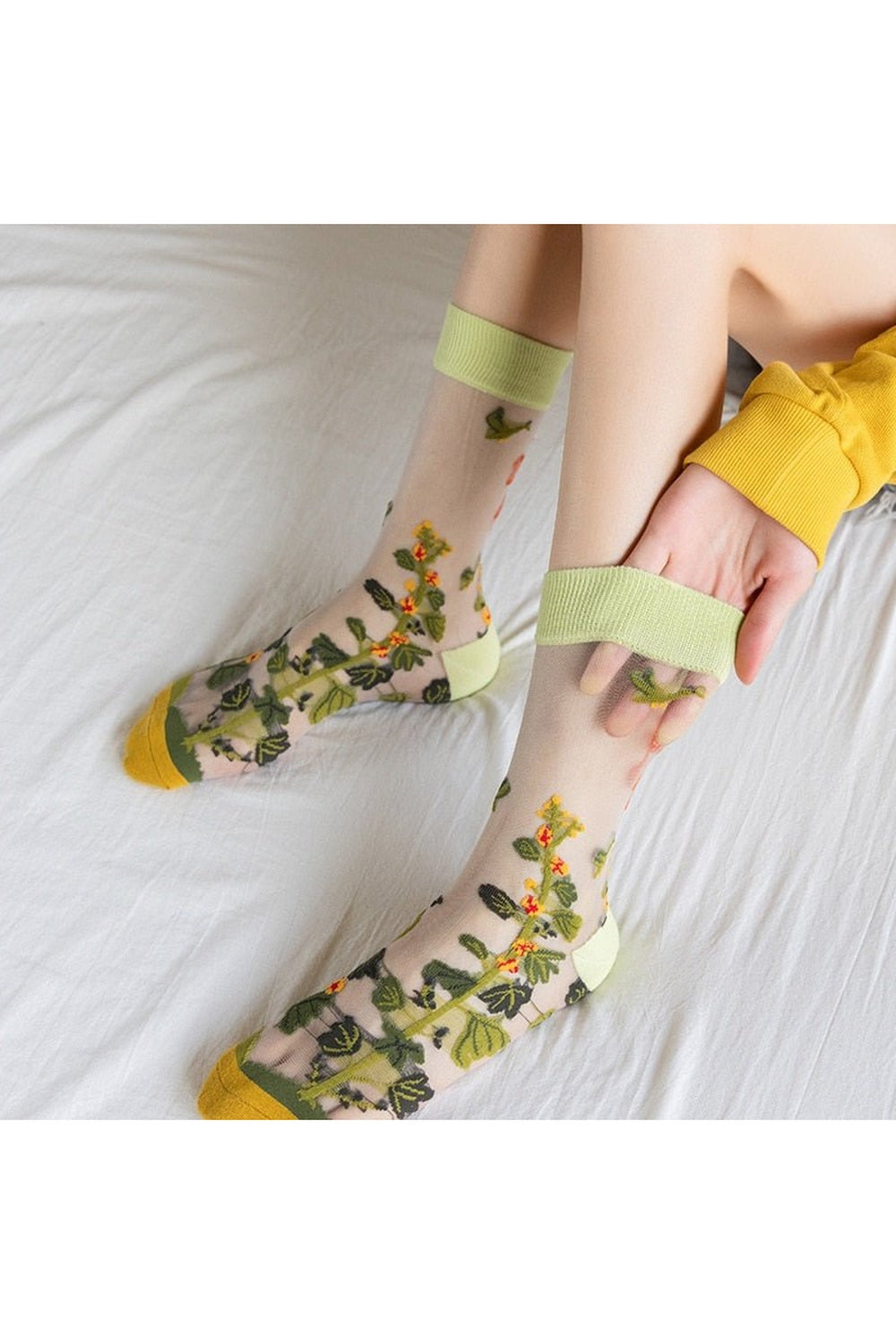 Y2k Jacquard Creative Socks