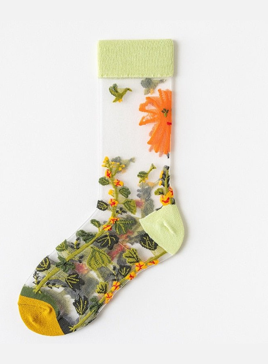 Y2k Jacquard Creative Socks