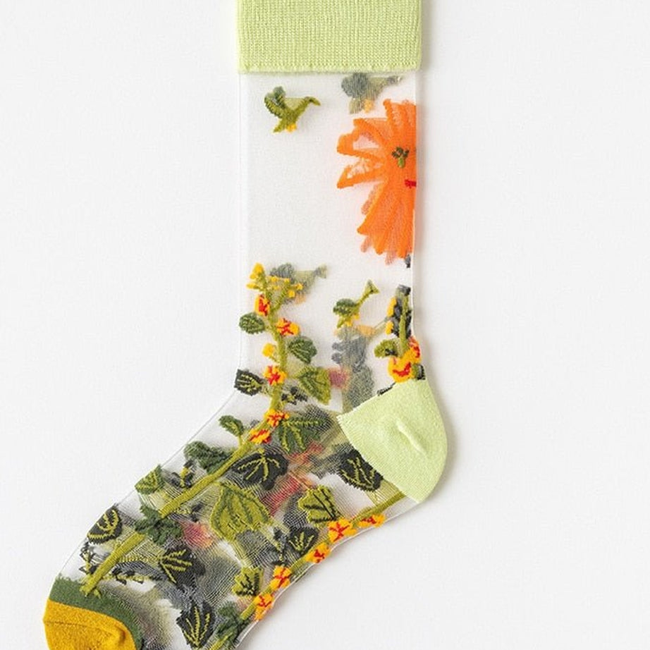 Y2k Jacquard Creative Socks