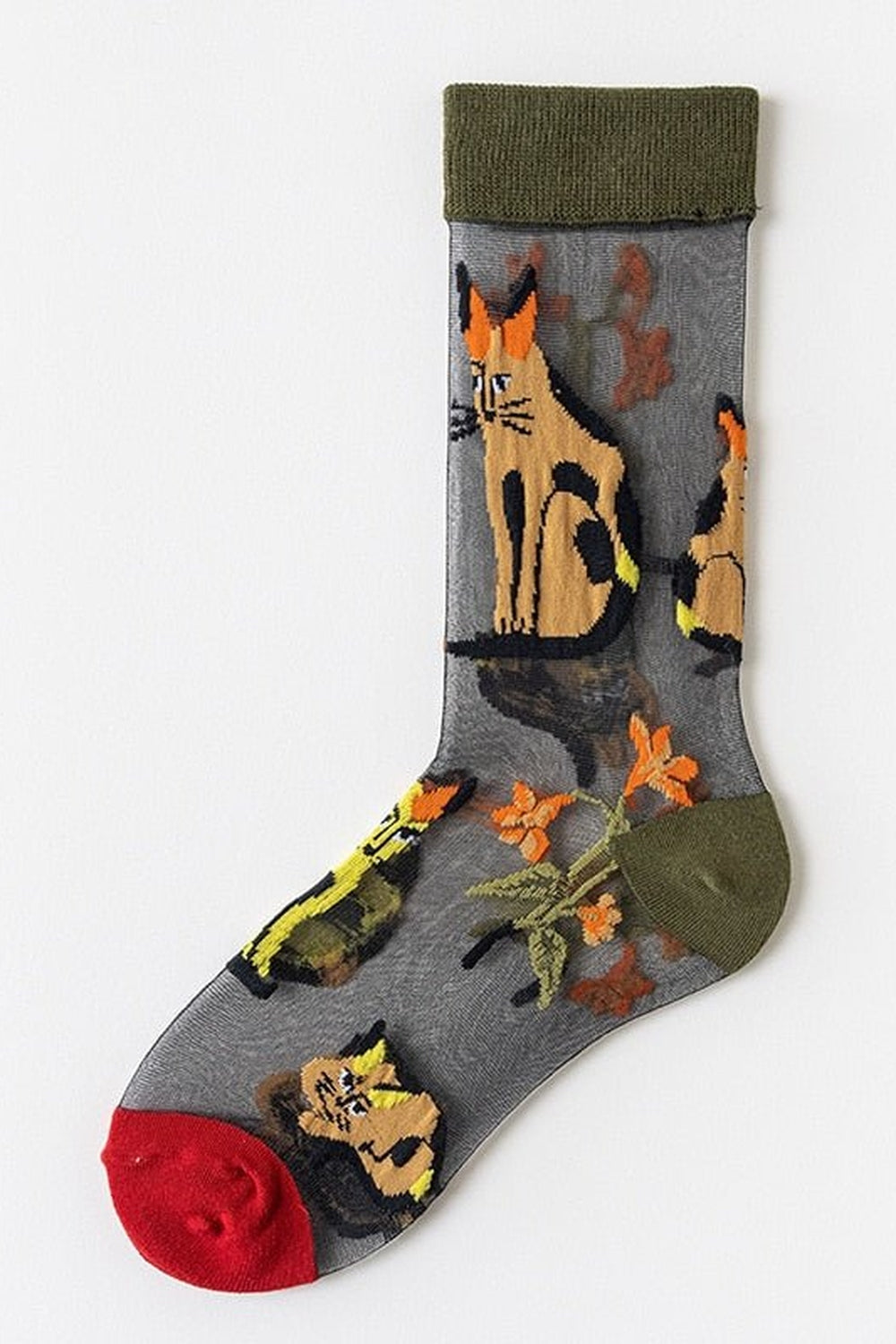 Y2k Jacquard Creative Socks