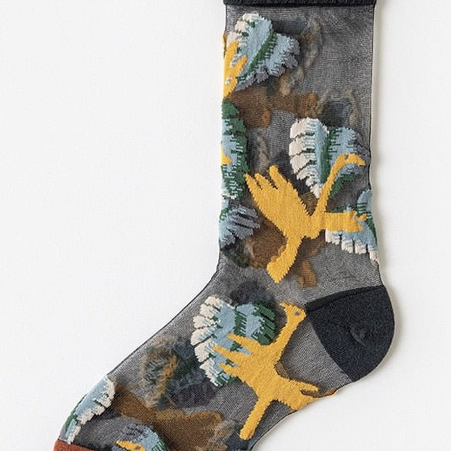 Y2k Jacquard Creative Socks