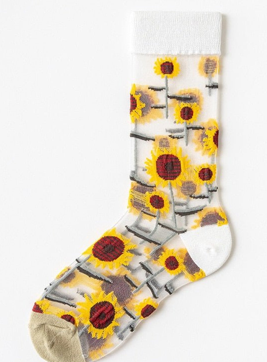 Y2k Jacquard Creative Socks