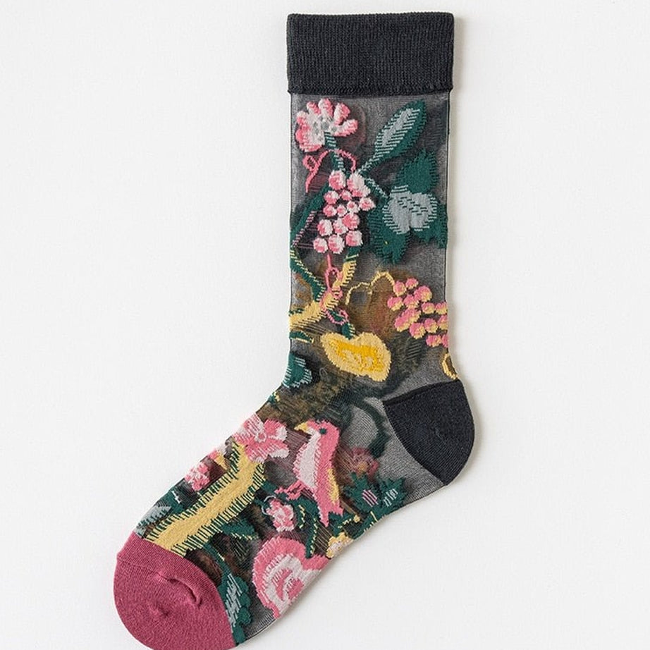 Y2k Jacquard Creative Socks