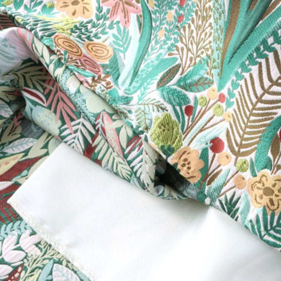 Y2k Jacquard Floral Embroidery Skirt