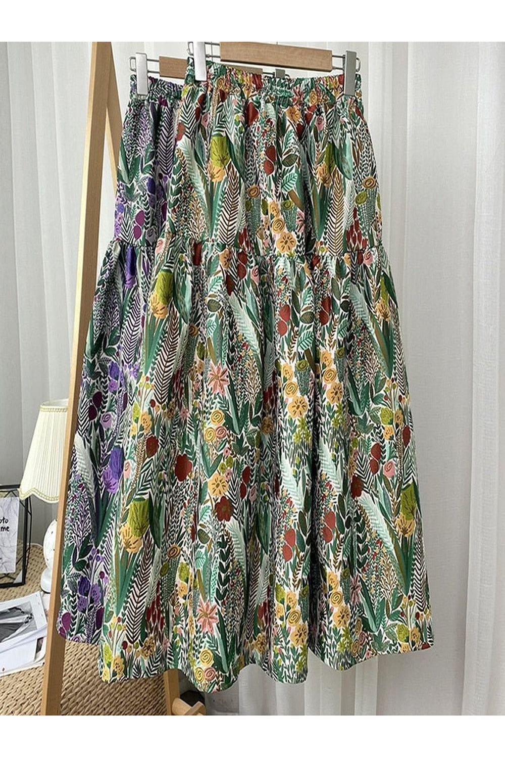 Y2k Jacquard Floral Embroidery Skirt