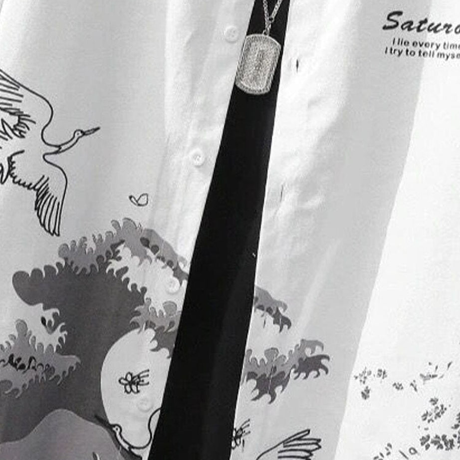 Y2k Japan Style Shirt