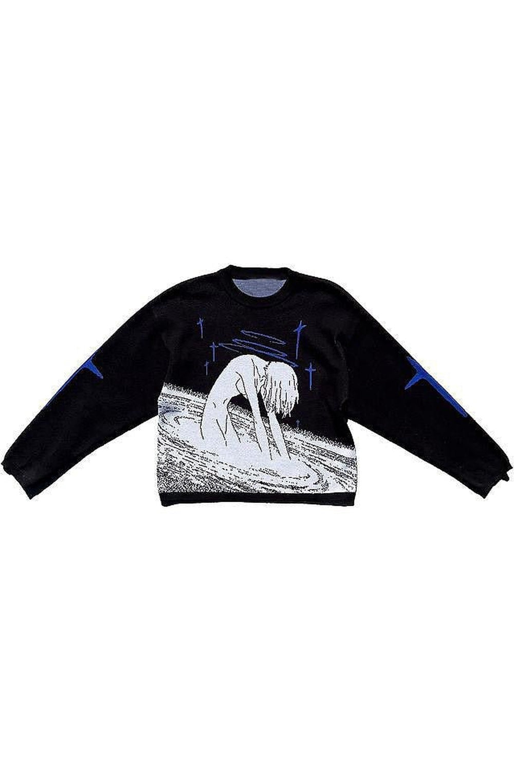 Y2k Japanese Anime Pattern Sweater