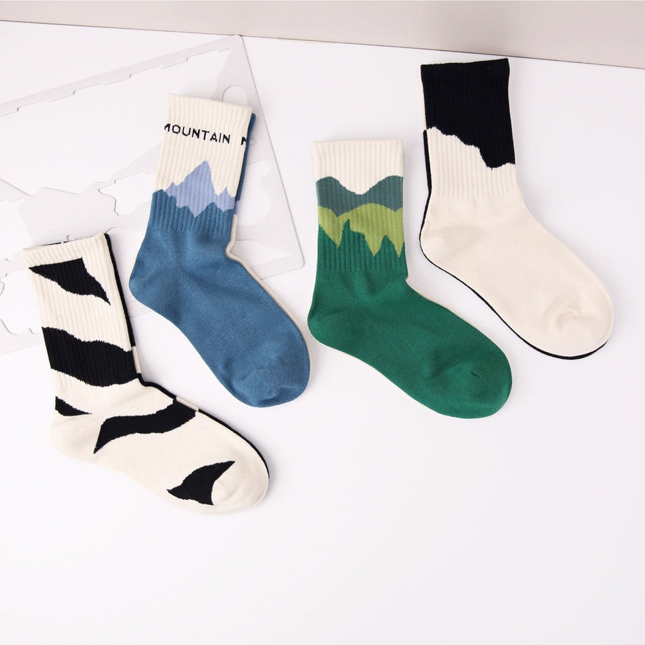 Y2k Japanese Style Artsy Socks
