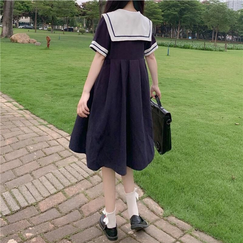 Y2k Japanese Style Students Dress