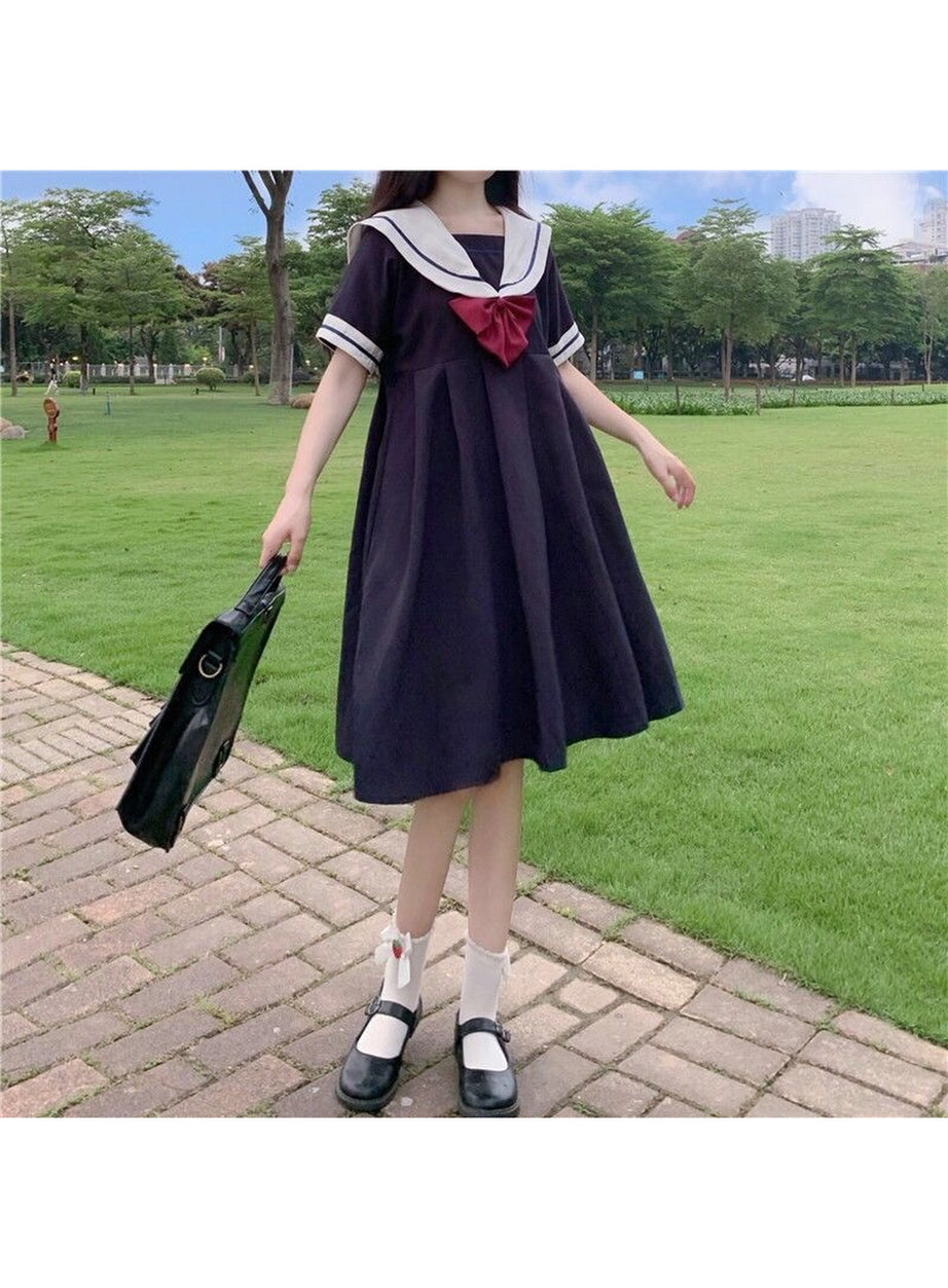 Y2k Japanese Style Students Dress