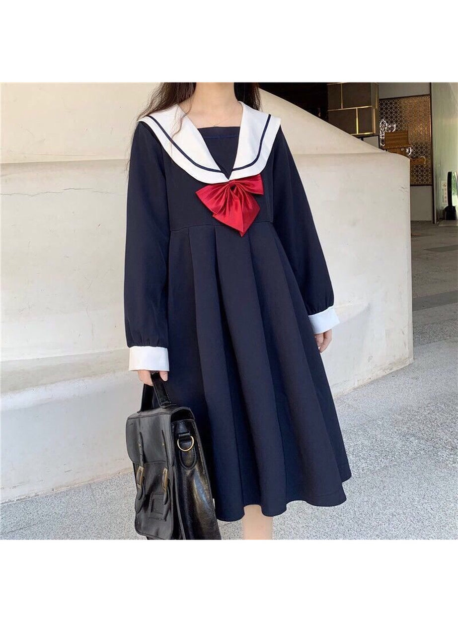 Y2k Japanese Style Students Dress