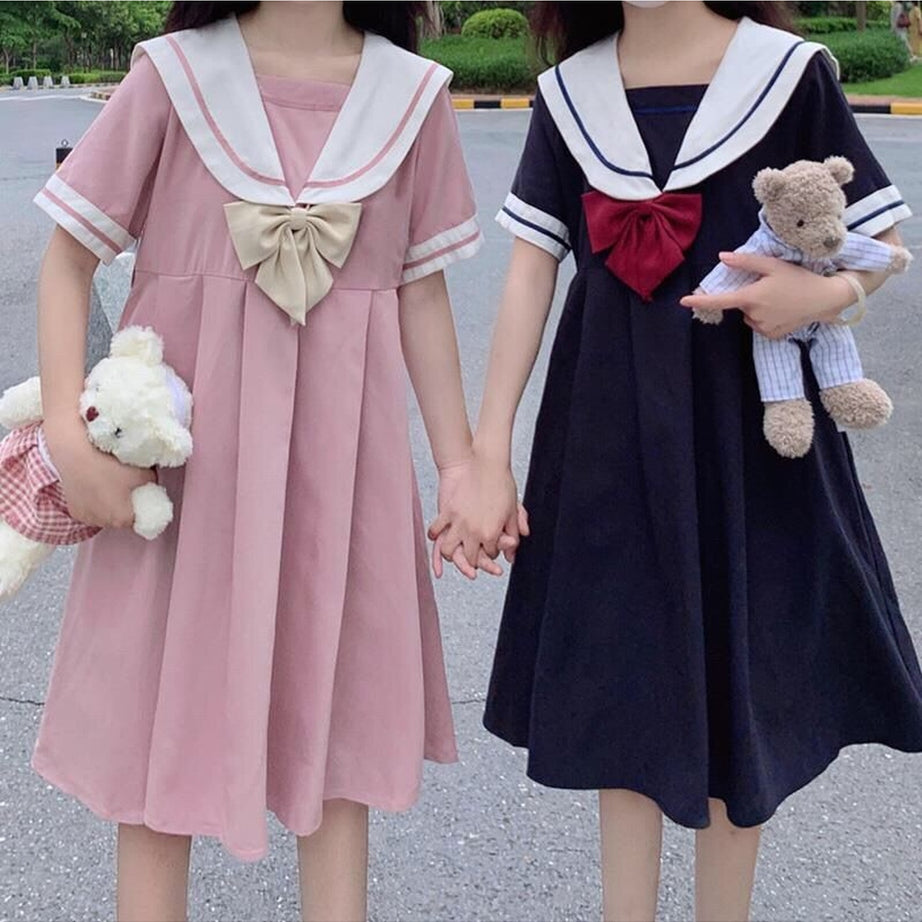 Y2k Japanese Style Students Dress