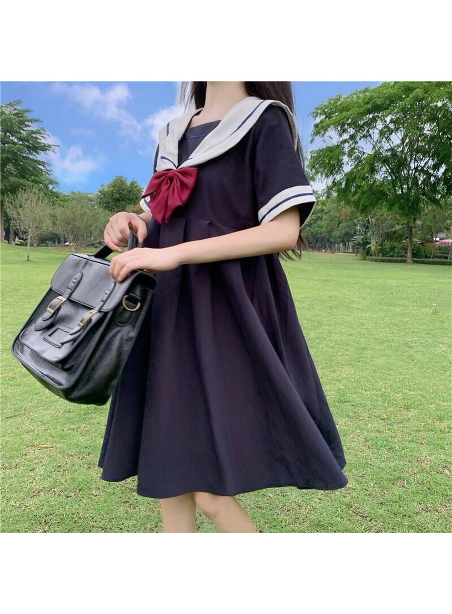 Y2k Japanese Style Students Dress