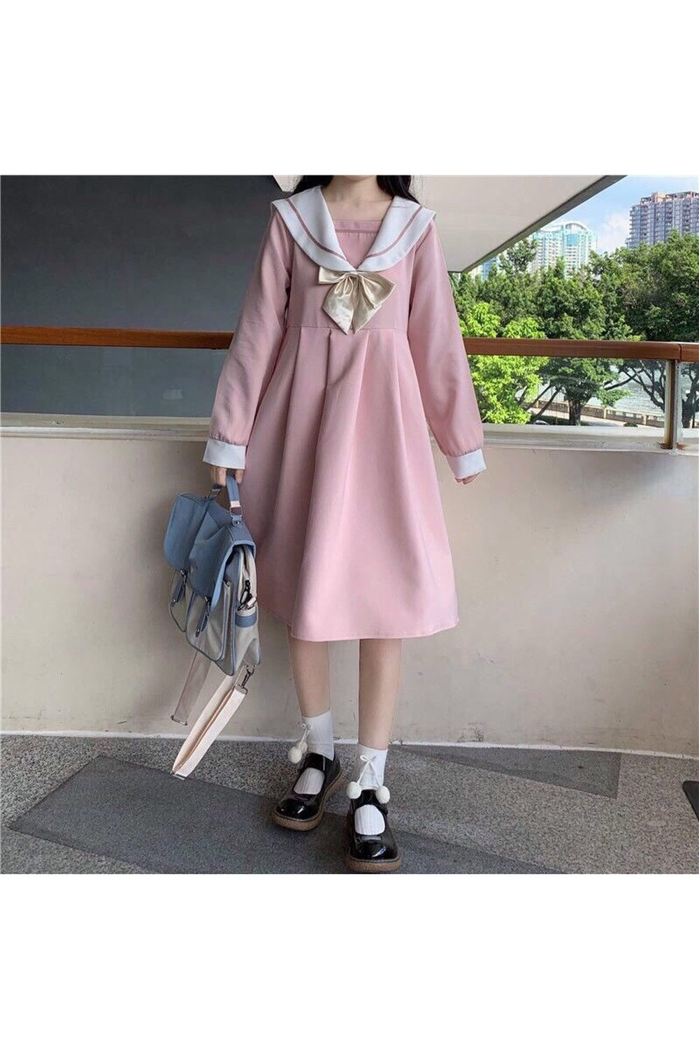 Y2k Japanese Style Students Dress