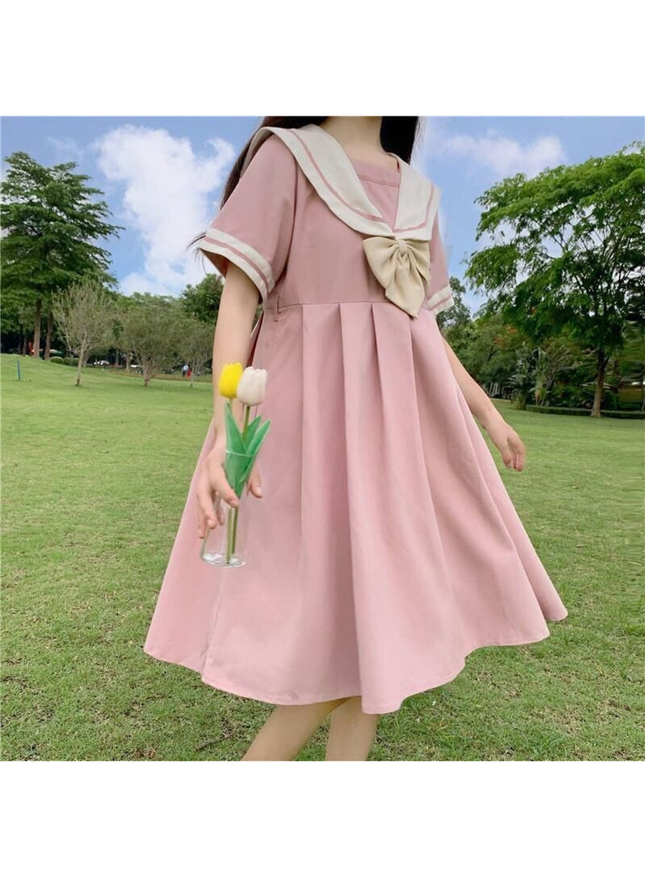 Y2k Japanese Style Students Dress