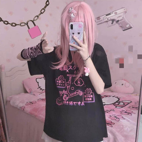 Kawaii Aesthetic Cute T-Shirt - T-shirts