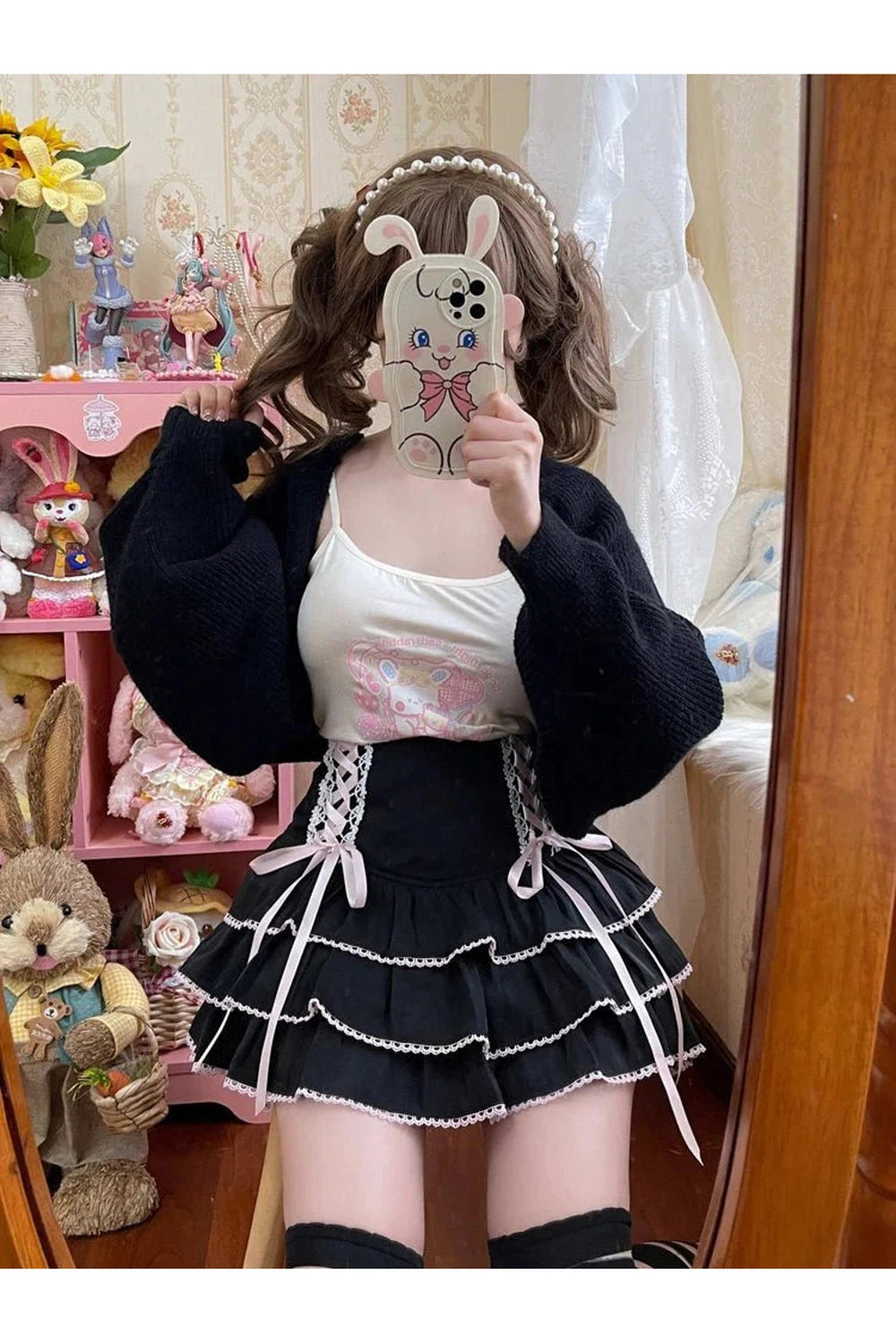 Y2k Kawaii Ball Gown Mini Skirt