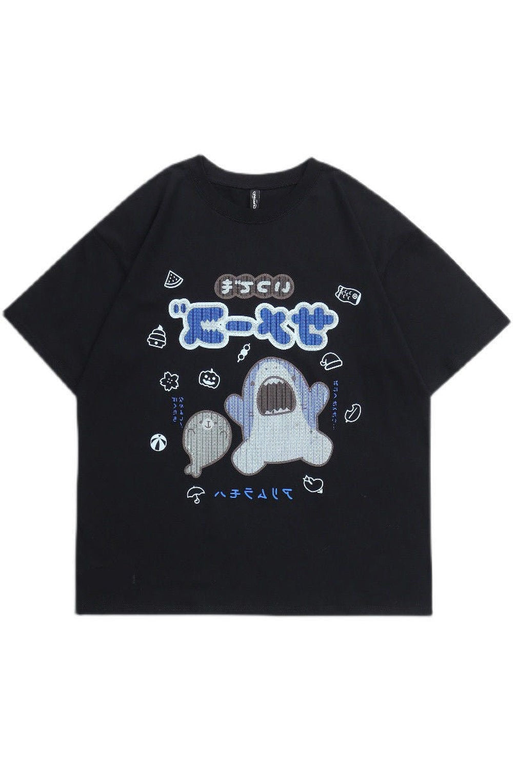 Y2k Kawaii Cartoon Print Graphic T-shirt