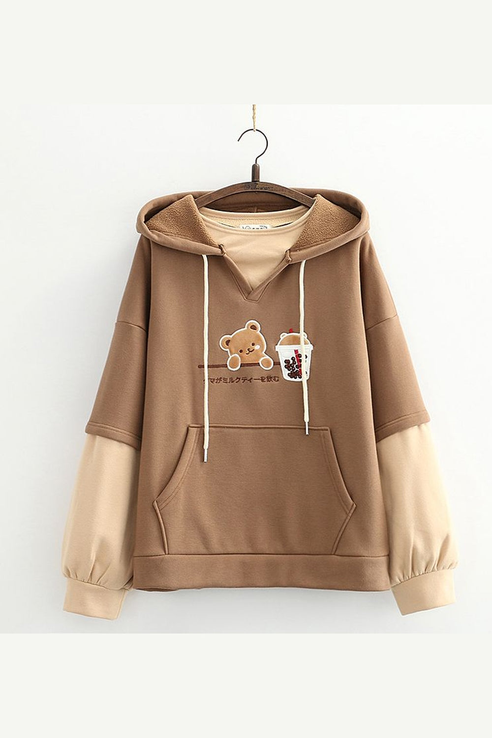Y2k Kawaii Cute Bear Hoodie