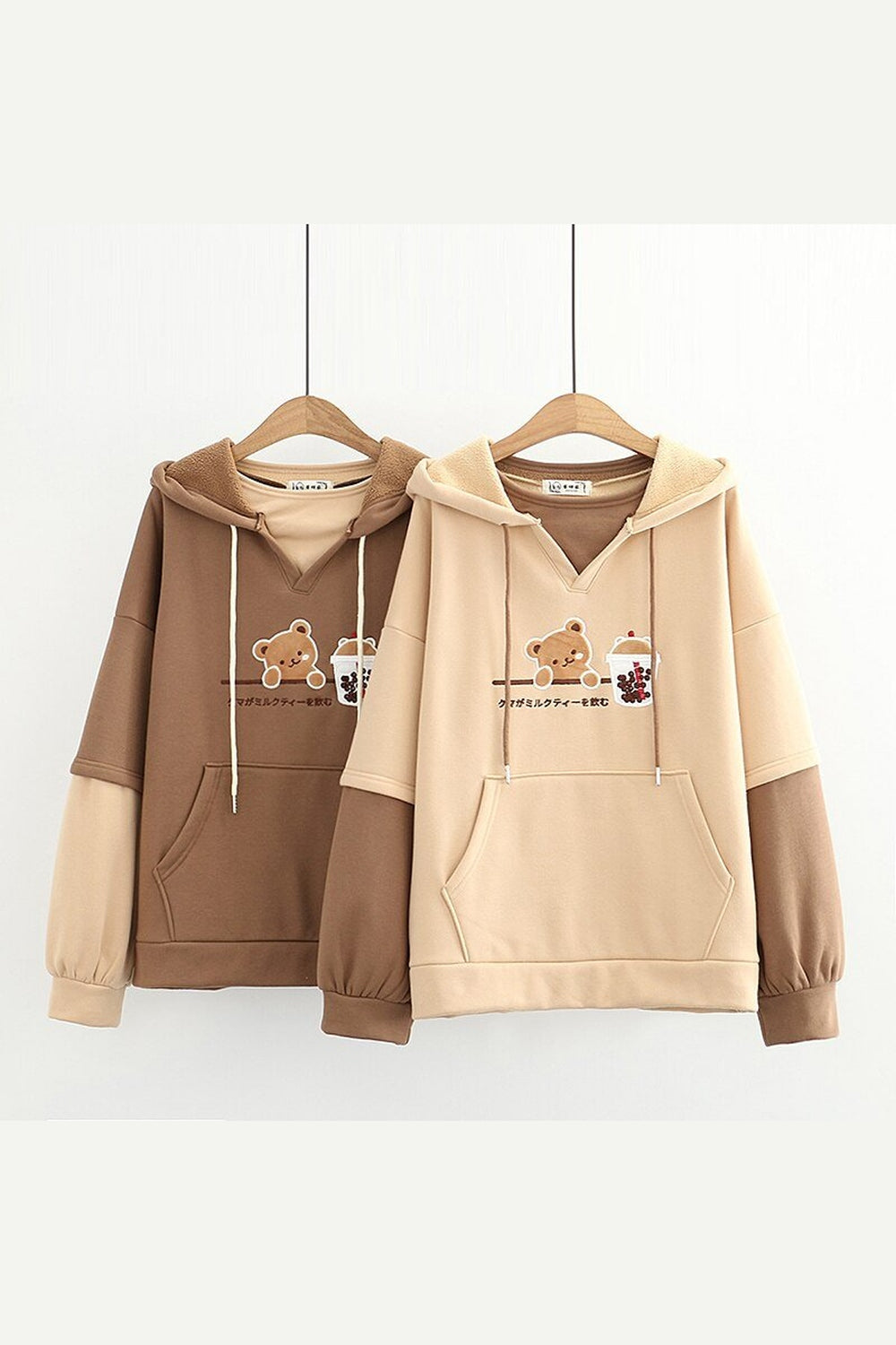 Y2k Kawaii Cute Bear Hoodie