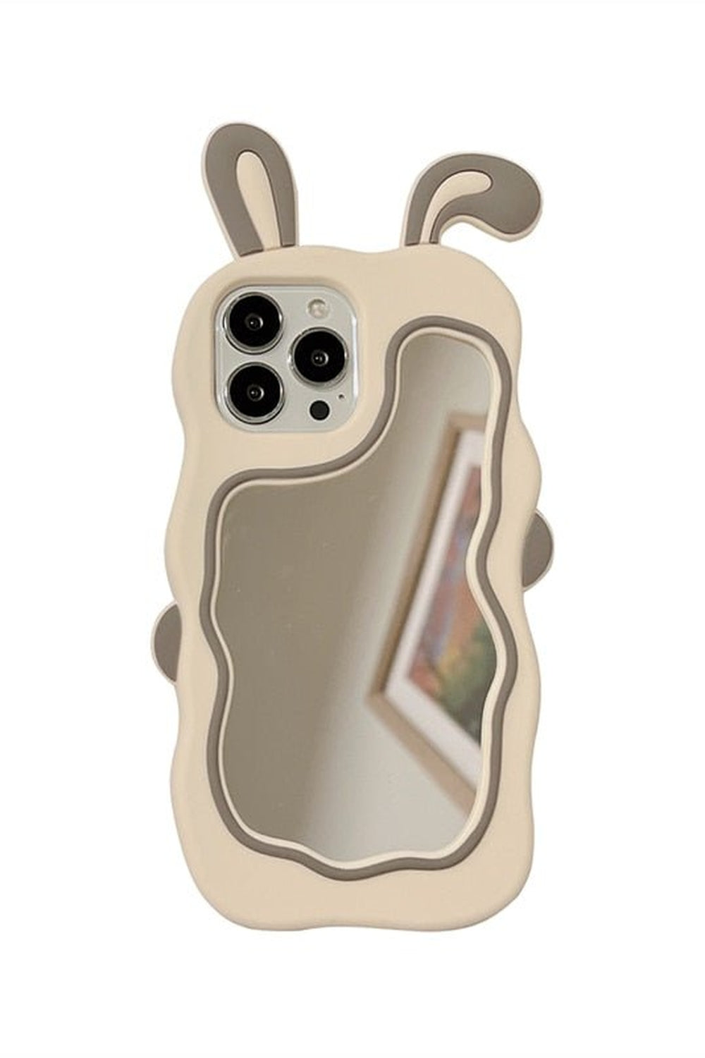 Y2k Kawaii Cute Bunny Mirror Case For iPhone