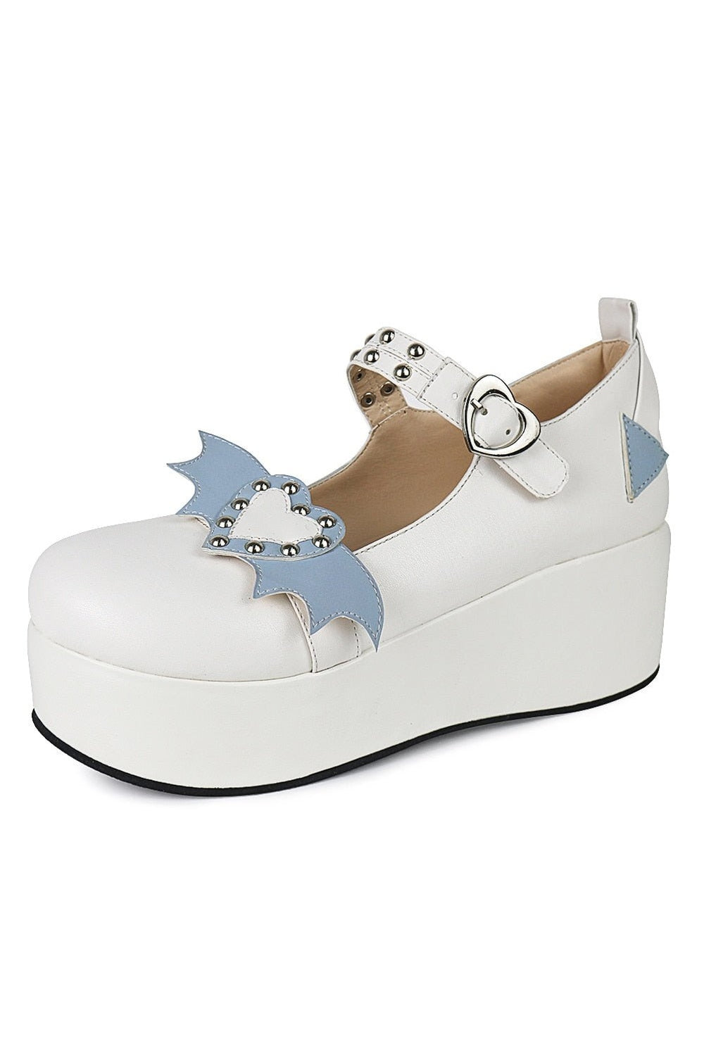 Y2k Kawaii Cute Heart Platform Shoes