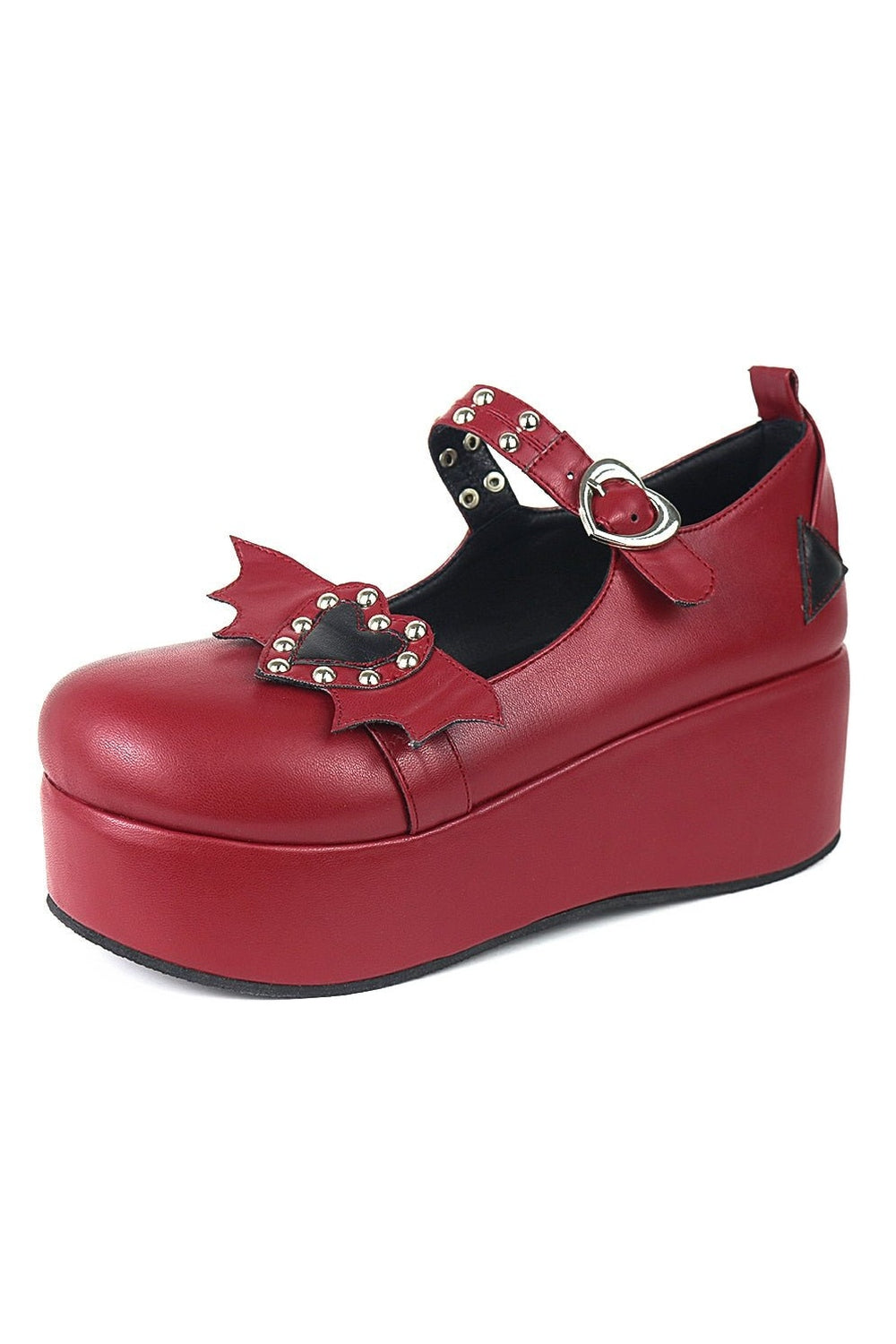 Y2k Kawaii Cute Heart Platform Shoes