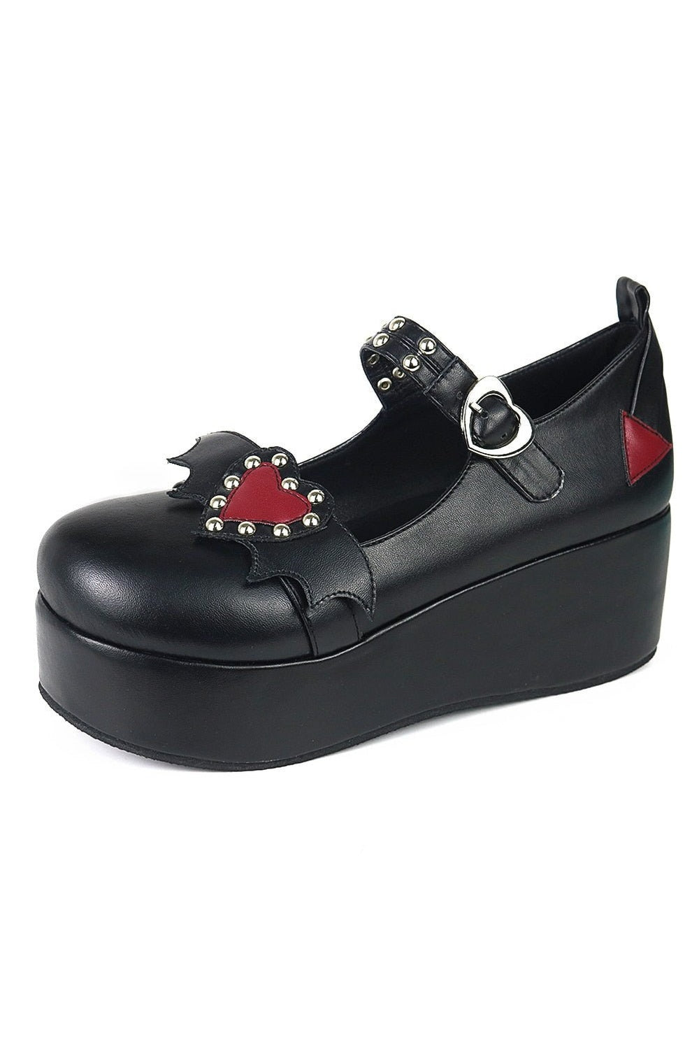 Y2k Kawaii Cute Heart Platform Shoes
