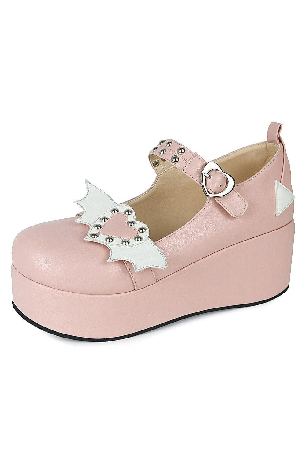 Y2k Kawaii Cute Heart Platform Shoes