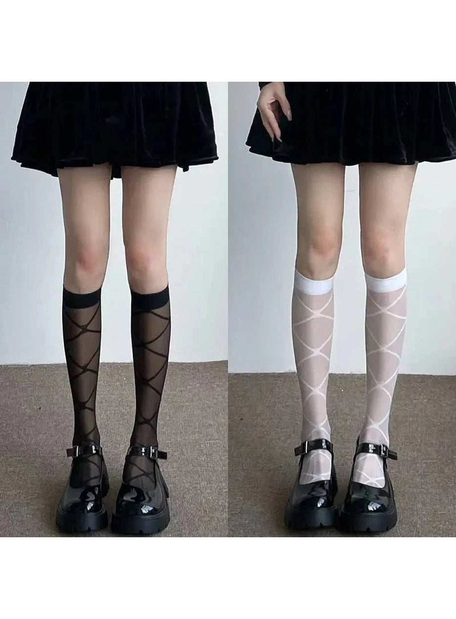 Y2k Kawaii Cute Knee High Socks