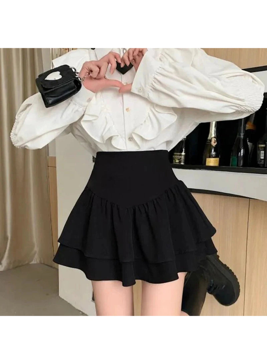 Y2k Kawaii High Waist Mini Skirt