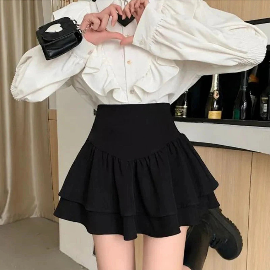 Y2k Kawaii High Waist Mini Skirt