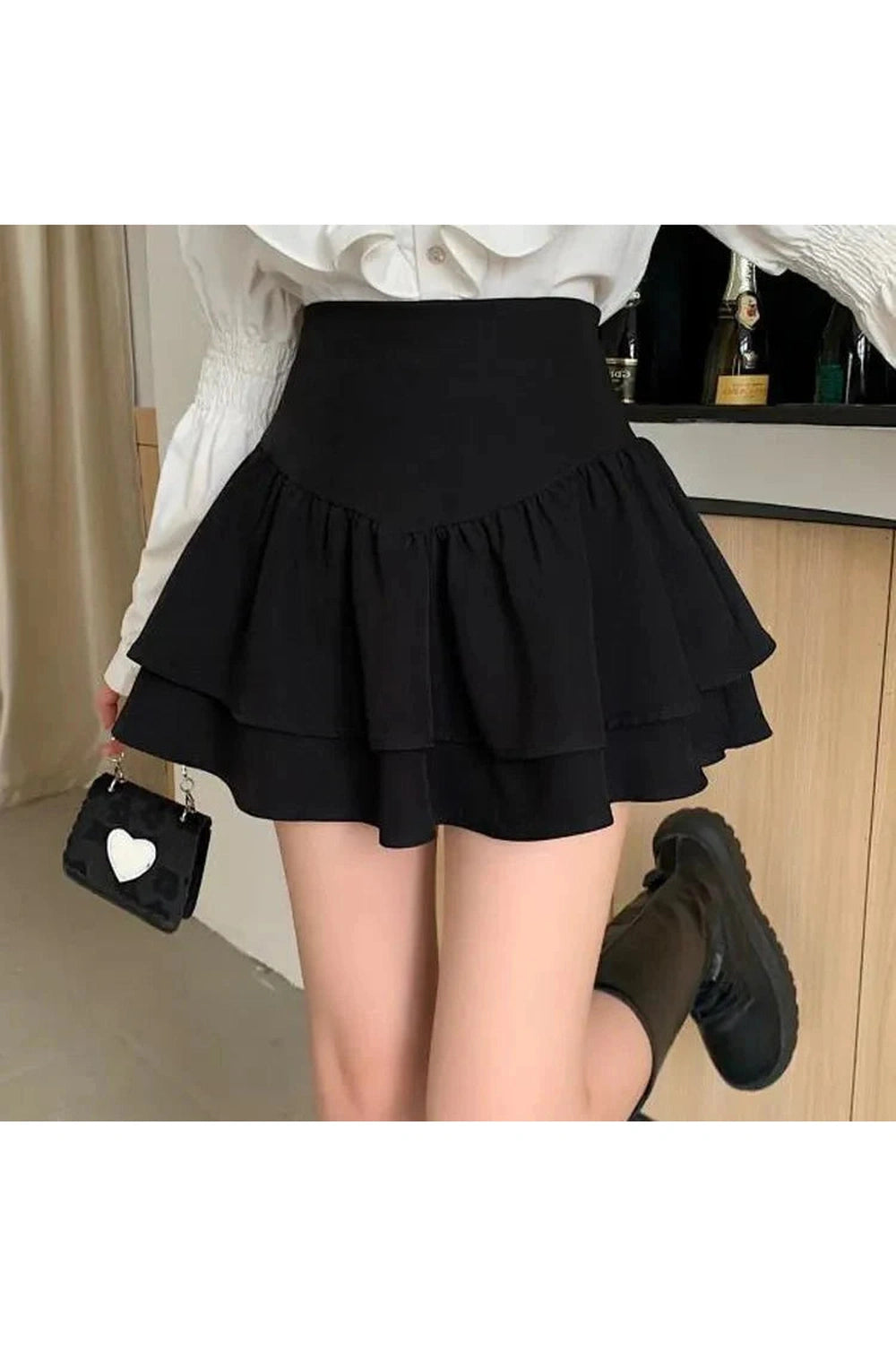 Y2k Kawaii High Waist Mini Skirt