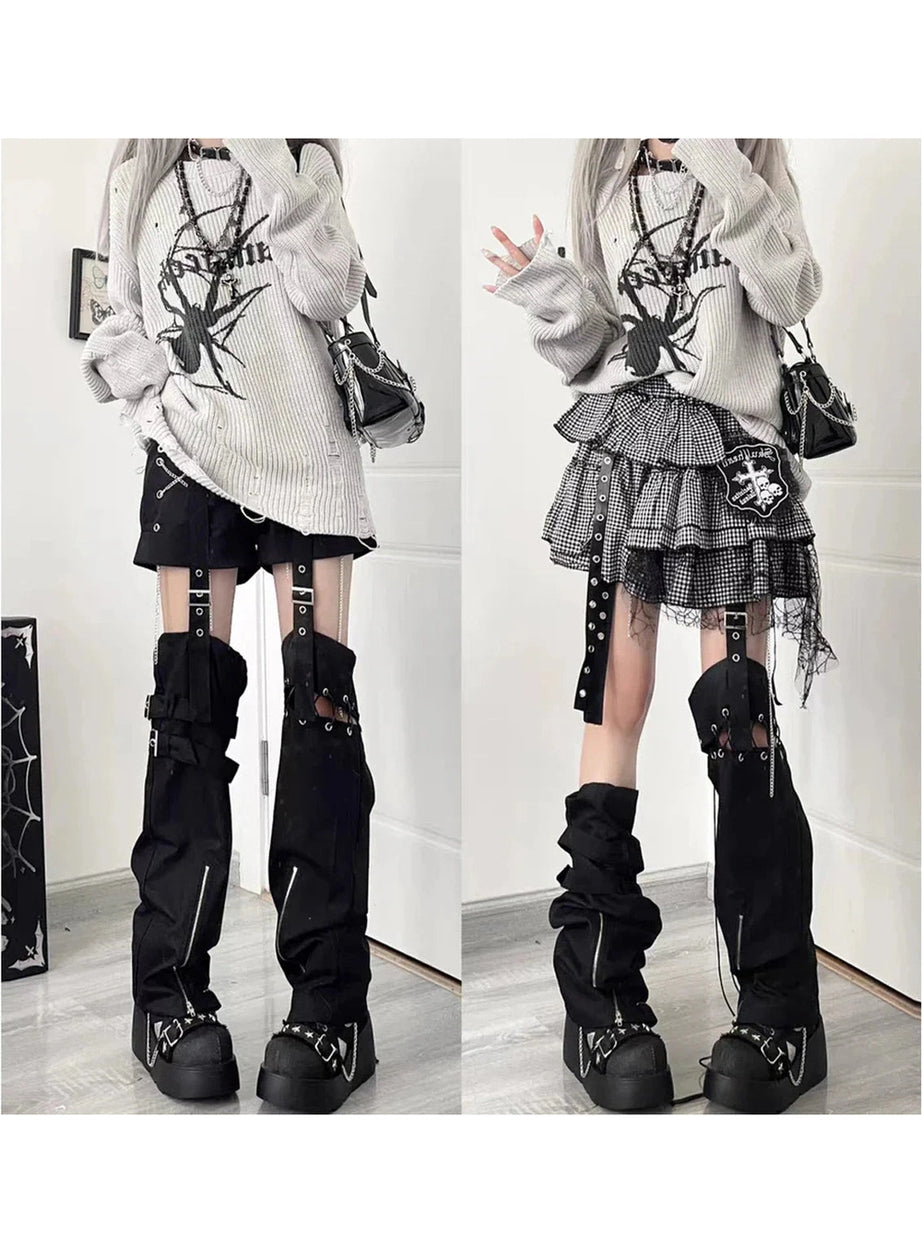 Y2k Kawaii Punk A-line Skirt