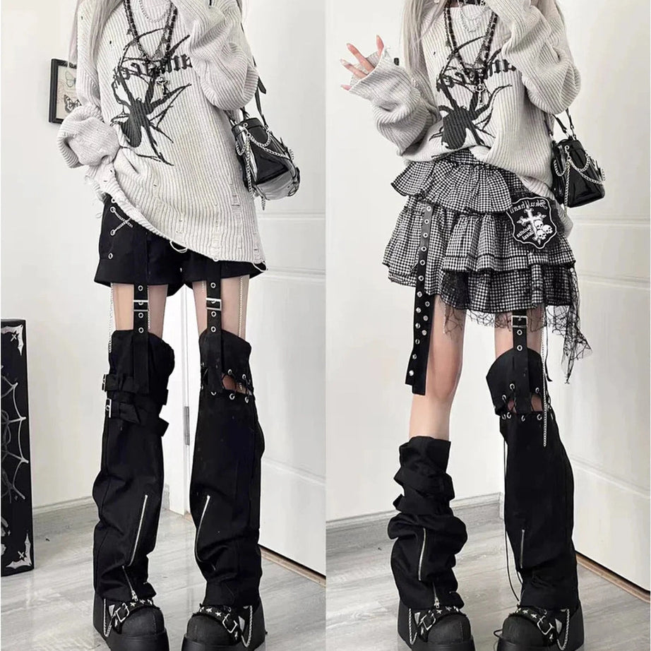 Y2k Kawaii Punk A-line Skirt