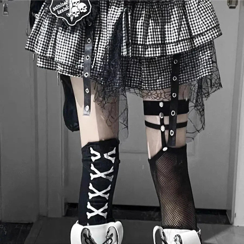 Y2k Kawaii Punk A-line Skirt