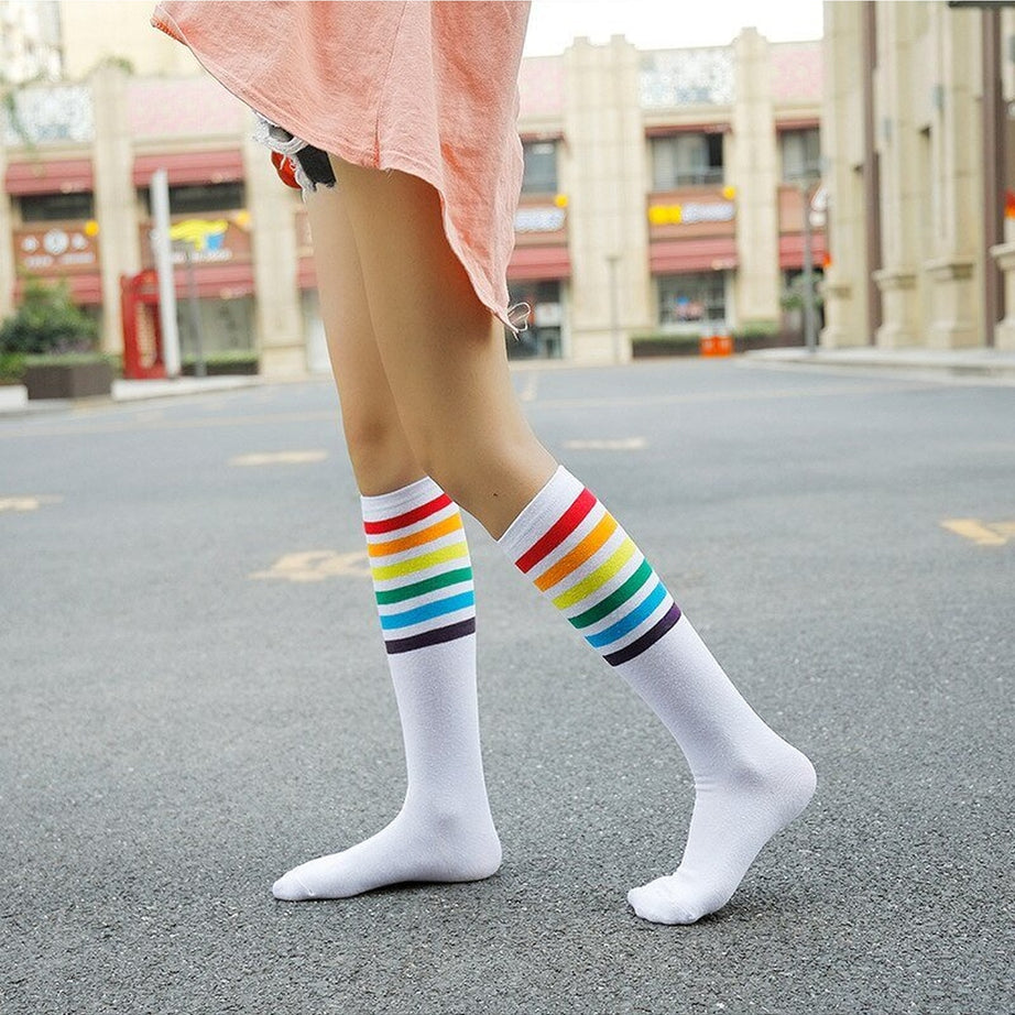 Y2k Kawaii Retro Cotton Knee High Socks