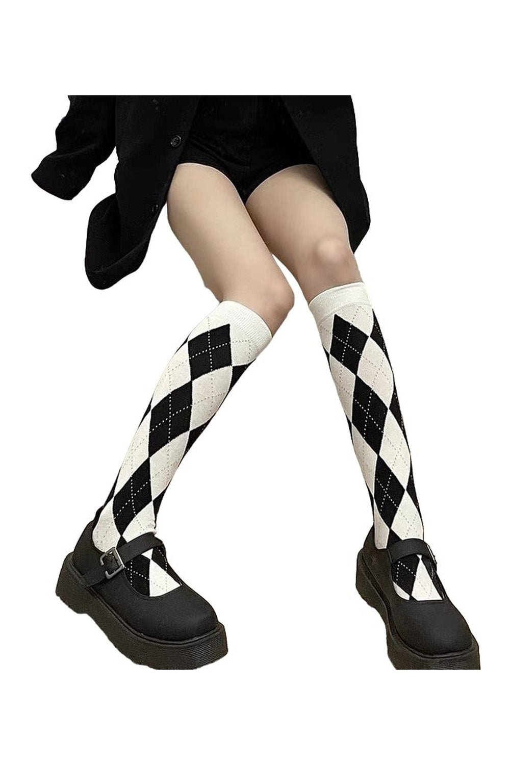 Y2k Kawaii Retro Cotton Knee High Socks