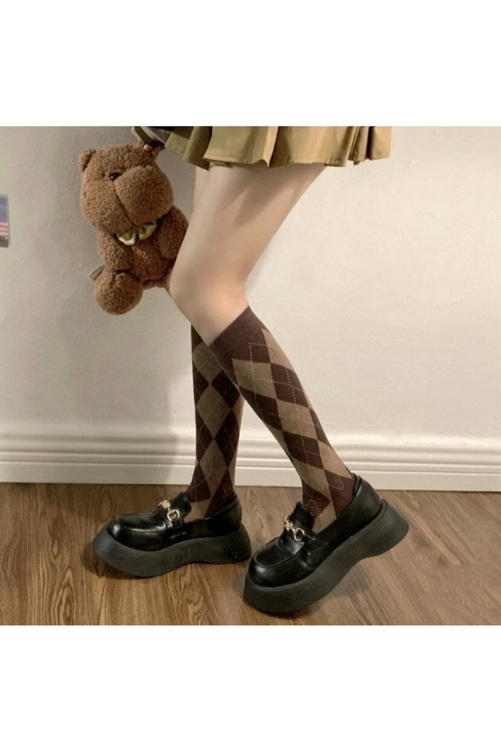 Y2k Kawaii Retro Cotton Knee High Socks