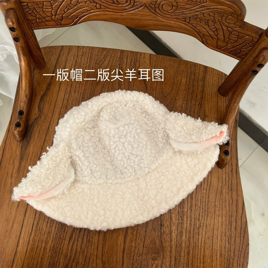 Y2k Kawaii Sheep Ear Hat