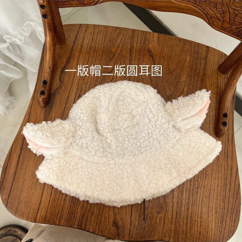 Y2k Kawaii Sheep Ear Hat